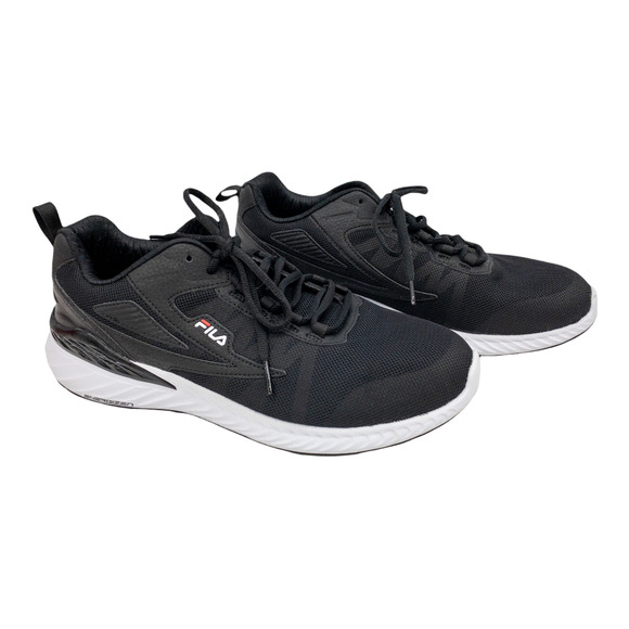 Fila Mens Trazoros Energized 2 Lace Up Mesh Running Sneakers Black Size 10 or 11 - Picture 4 of 8